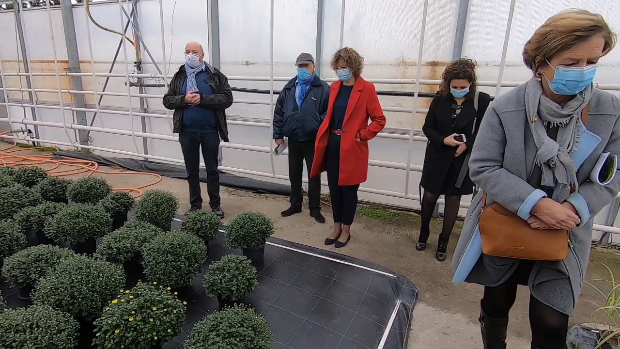 Visite des Serres Municipales