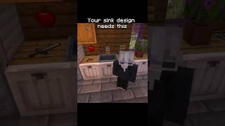 How to Build a Realistic Sink in Minecraft