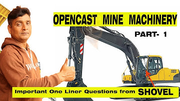 Opencast Mines Machinery/ Shovel/ Dumper /One liner from Shovel@MANOJ KUMAR