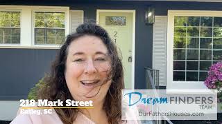 What do I love about 218 Mark Street, Easley, SC