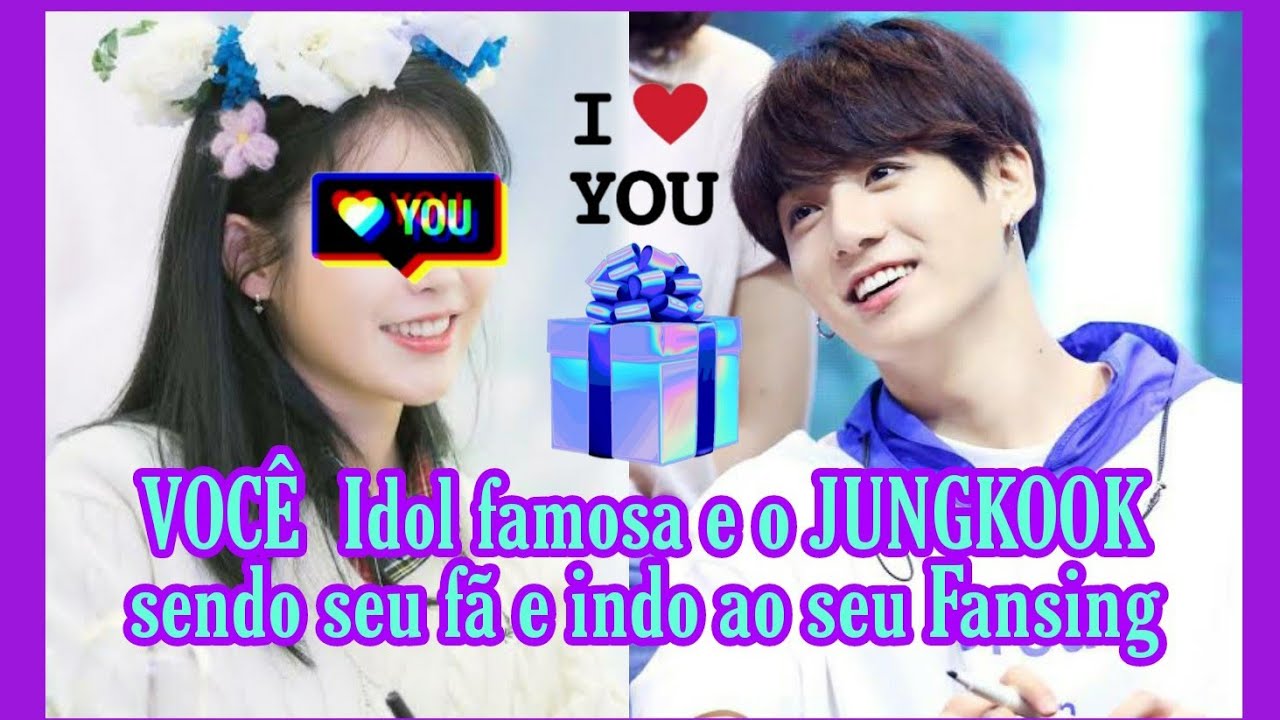 Quando você  é uma Idol famosa e o Jungkook  é seu fã indo em seu fansing (Especial 1000 inscritos)