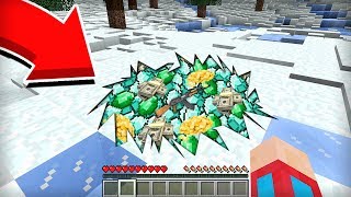 Я НАШЁЛ КЛАД ПОД СНЕГОМ В МАЙНКРАФТ 100% ТРОЛЛИНГ ЛОВУШКА MINECRAFT ВЫЖИВАНИЕ В ЗИМНЕМ ЛЕСУ