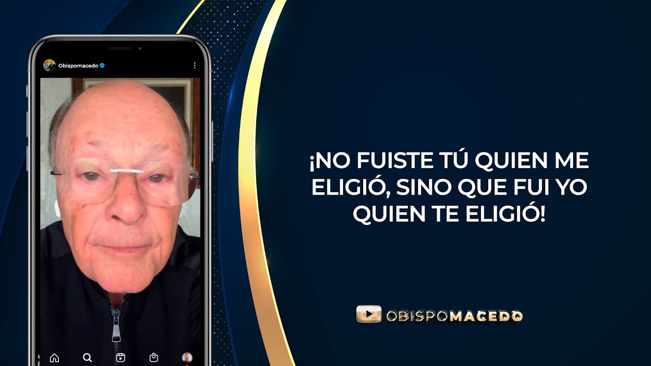 ¡NO FUISTE TÚ QUIEN ME ELIGIÓ, SINO QUE FUI YO QUIEN TE ELIGIÓ! - YouTube
