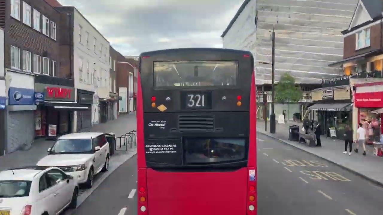Full Route Visual - Route 160 - Catford, Thomas Lane to Sidcup Station - 11015  (YY18 TNE)