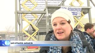 GFHS 'Topping Out' ceremony commemorates final beams placed at construction site