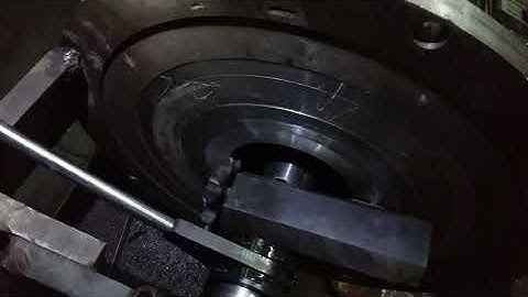 JOYSUNG TDG50 Facing head on site project portable in line boring machine