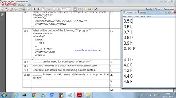 C language january 2018 Question paper solution part2
