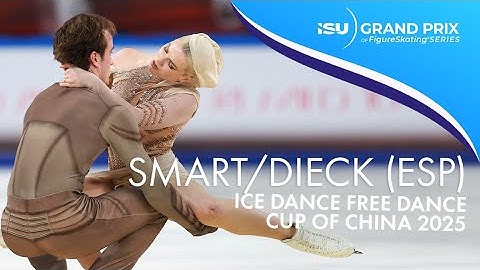 Olivia SMART / Tim DIECK | Ice Dance Free Dance | Cup of China 2025 | #GPFigure