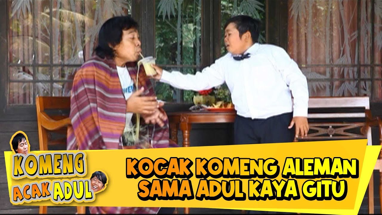 Kocak Dah Ngeliat Komeng Aleman Gitu Sama Adul - KOMENG ACAK ADUL | Eps 08