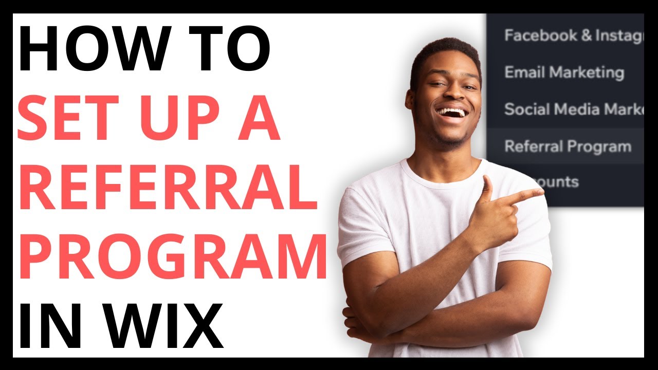 How to Set Up a Referral Program in Wix [QUICK GUIDE] - YouTube