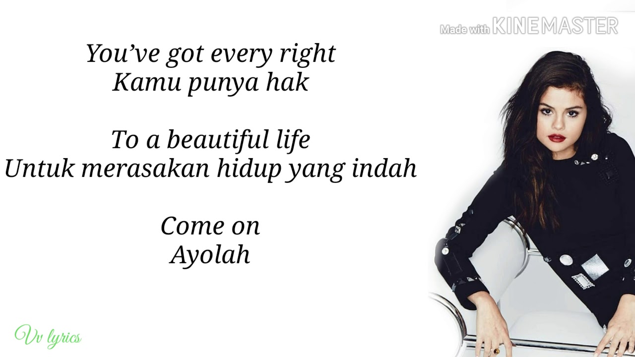 Selena Gomez - who says (Lyrics dan Terjemahan) - YouTube