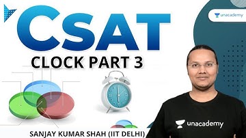 Clock Part 3 | CSAT Aptitude | Crafk UPSC CSE/IAS 2021 | Sanjay Kumar Shah