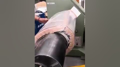 The Transformer Double Layer Foil Winding Machine