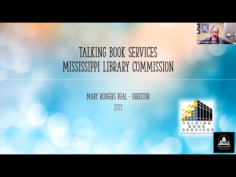 Now We're Talking! Talking Books Virtual Program by Bolden/Moore Library - February 5, 2021