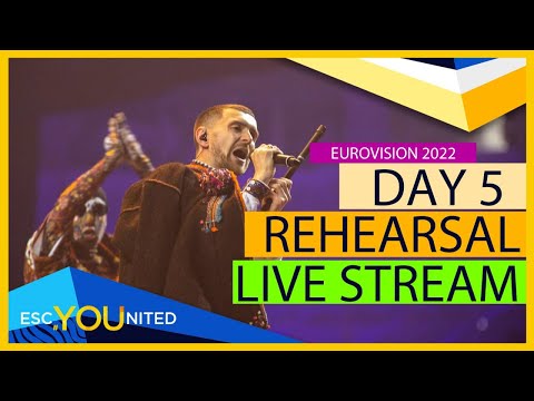 Eurovision 2022 Rehearsals - Day 5 Live Stream (From Press Center)