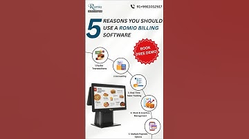 5 Reasons Smart Business Choose Romio Billing Software #billingsoftware #possoftware #possystem #pos