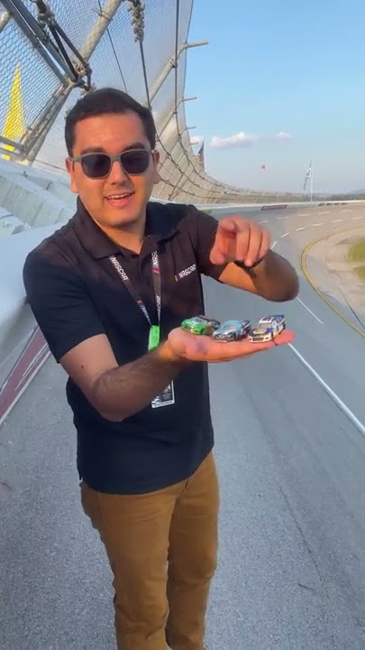 Diecast vs. Talladega's banking | #shorts | NASCAR