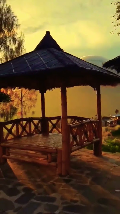 View golden sunrise taman wisata posong temanggung #shorts #temanggung #sunrise