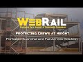Protect Crews at Height with WebRail Fall Protection | OSHA Compliant