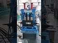 C-shaped steel with punching machine