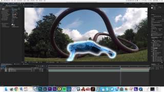 Adobe After Effects Lightning and Skeleton Tutorial