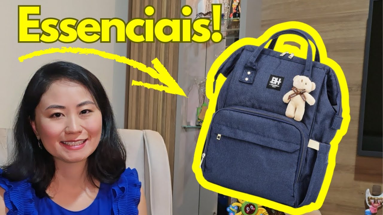 Itens ESSENCIAIS na mochila de passeio do bebê!