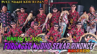 🔴FULL BABAK KLASIK TURONGGO MUDHO SEKAR RINONCE FULL NDADI KESURUPAN SOUNDSISTEM  DAN,S AUDIO