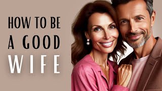 How to Be a GOOD WIFE in 10 Steps | Wise and Virtuous Woman: Tips, Behavior, Femininity