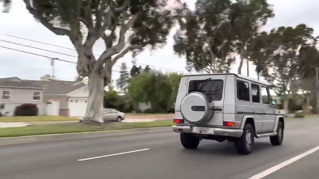 1993 Mercedes 500GE Rare Silver