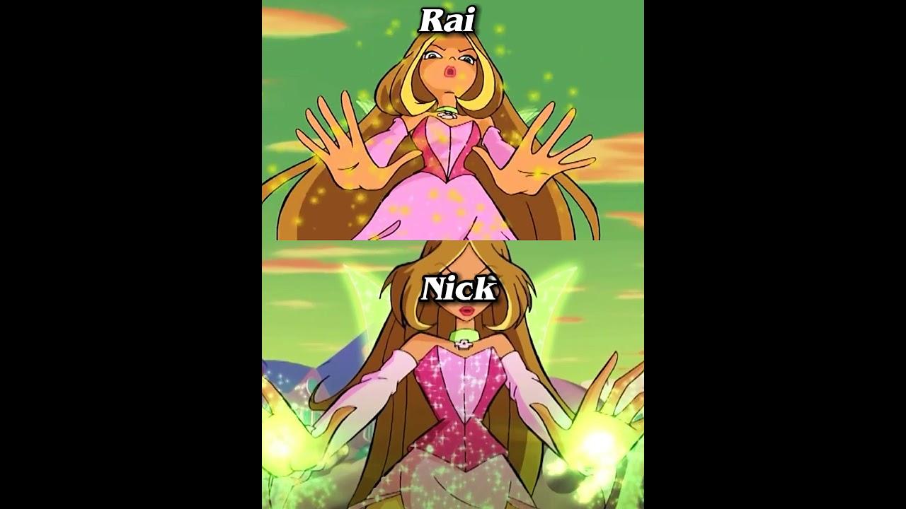 winx club - rai vs nick 