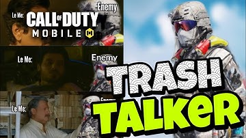This Trash Talker Gets What He Deserved😈| Funny trolling 🤣 | Cod Mobile