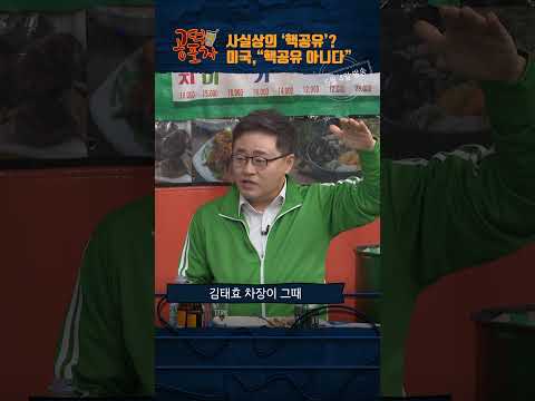 <strong>사실상의</strong> ‘핵공유’?...미국, “핵공유 아니다”