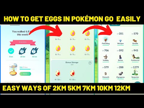 Video: Carta Pok Mon Go Egg: Apa Yang Ada Dalam Telur 2km, 5km, 7km, 10km