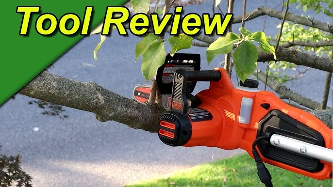 BLACK + DECKER 20V CHAIN SAW: CHAIN REPLACEMENT 