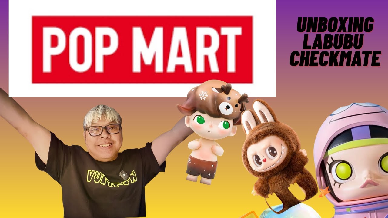 Chena Royale — распаковка виниловой плюшевой куклы Popmart Labubu The Monster Let's Checkmate Series