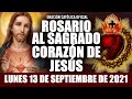 ROSARIO AL SAGRADO CORAZÓN DE HOY LUNES 13 DE SEPTIEMBRE DE 2021 ((SAGRADO CORAZÓN DE JESÚS))