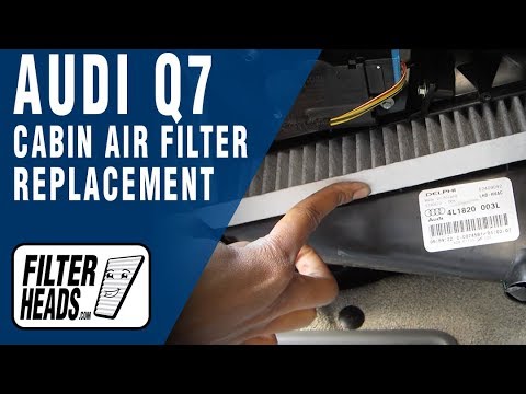 How to Replace Cabin Air Filter Audi Q7