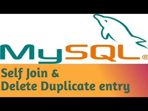 Self Join & Delete Duplicate Entry | #3 | MySQL Advanced Tutorial in Hindi