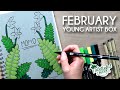 How To Use Art Pens! / February Young Artist Paletteful Packs Unboxing &amp; Demo with Monique Renee