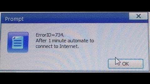 Solved: Dlink Modem Getting ErrorID=734 in Windows 8 Operating System