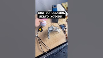 How to Control a Servo Motor! #science #engineering #electronics #robotics #arduino