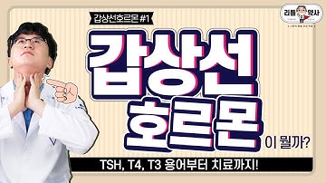 [1편]갑상선호르몬, 항체의 모든 것! 용어부터 치료까지 완벽 정리!! TSH, T3 T4, fT3, fT4