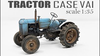 Tractor Case VAI scale 1:35 for my German Invasion of America Diorama