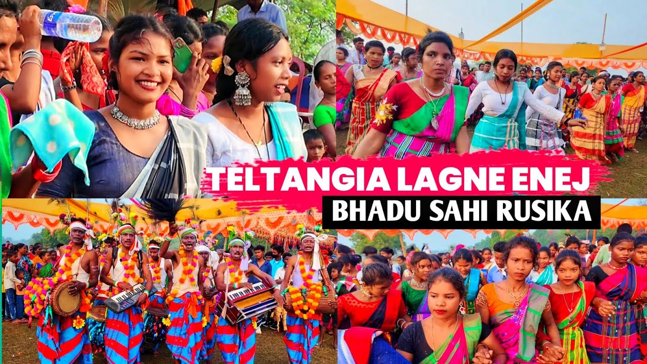 TELTANGIA LAGNE ENEJ | BHADU SAHI RUSHIKA | @simaltudu  | new santali vlog video