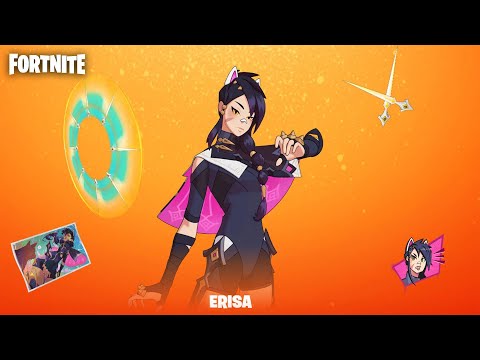 Fortnite ERISA SKIN PS5 gameplay Chapter 3 season 2