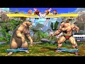 Kuma Lili Vs Zangief Cammy Hardest AI Street Fighter X Tekken 