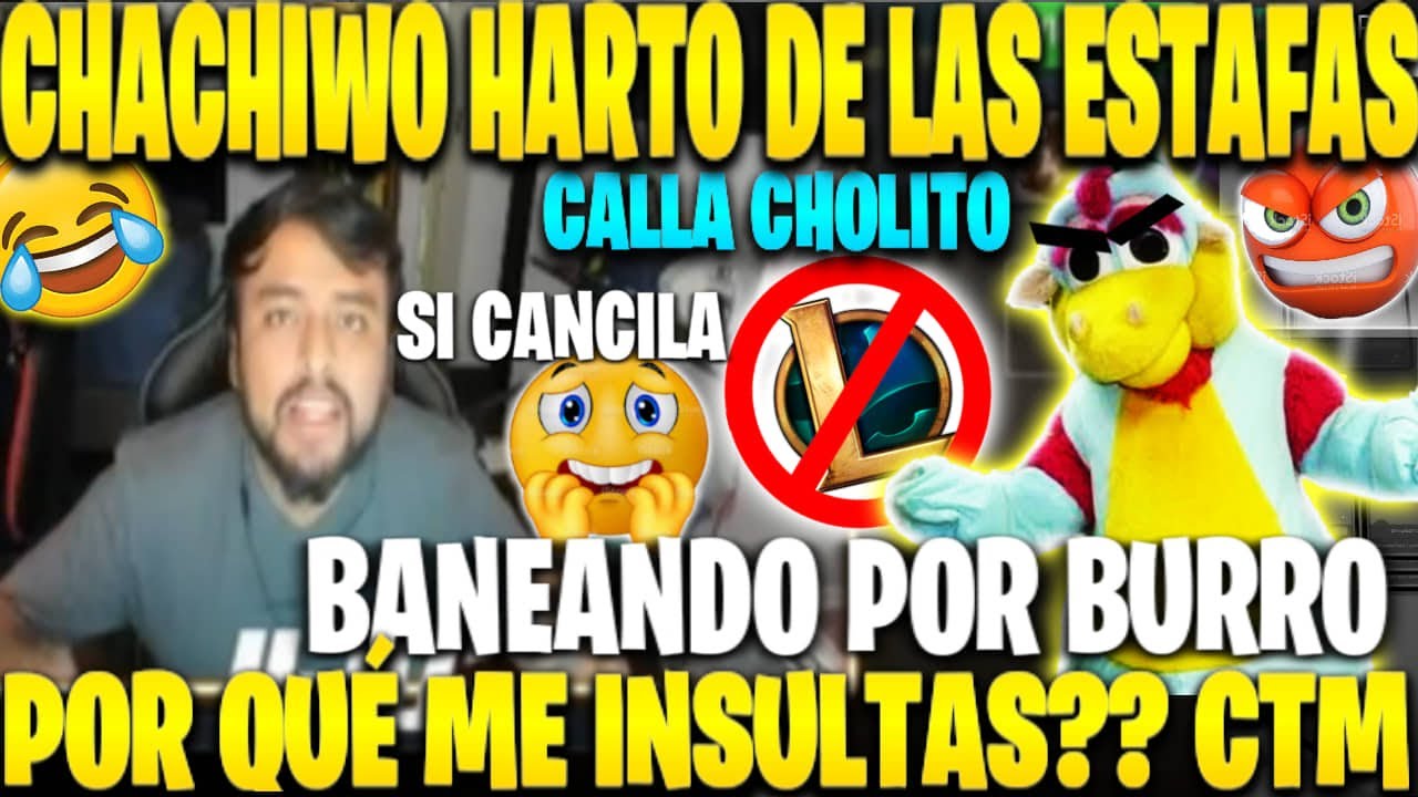 😠CHANCHIWO HARTO DE LAS ESTAFAS🔥BANEADO POR BURRO🤣