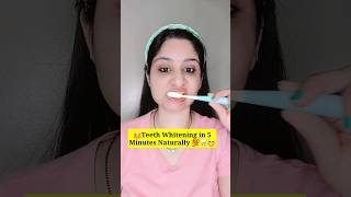 Teeth Whitening Home Remedy #shorts #youtubeshorts #viral
