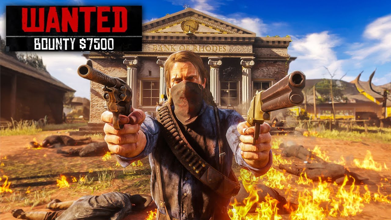 Je suis devenu le PIRE CRIMINEL  sur RDR2 RÉALISTE !