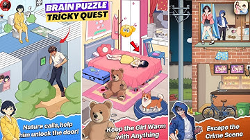 🧠 LIVE: Brain Puzzle — Tricky Quest Walkthrough & Live Puzzle Solves! #brainpuzzle #live